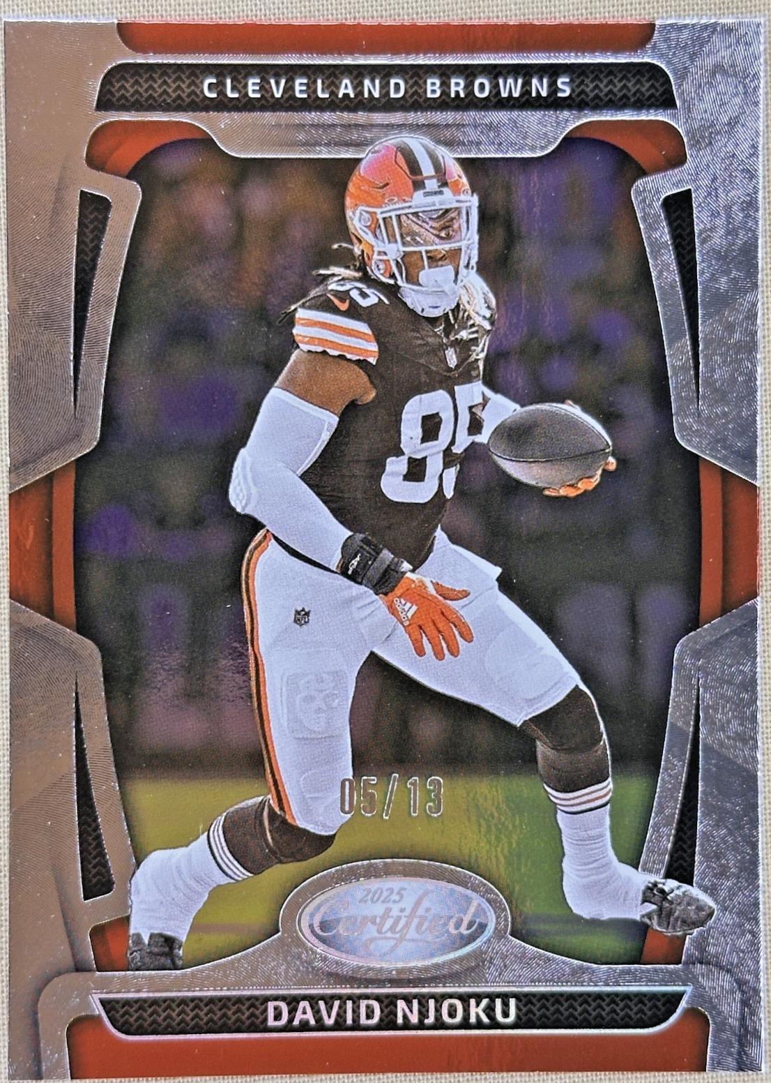 David Njoku [Silver Mirror] #25