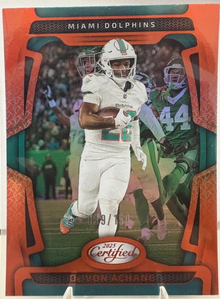 De'Von Achane [Orange Mirror] #63