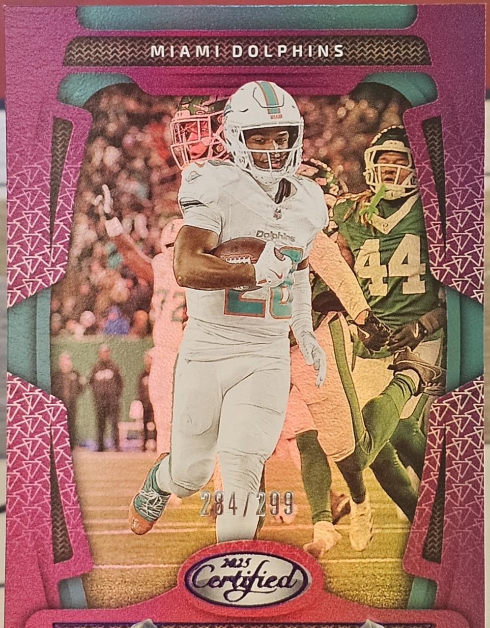 De'Von Achane [Purple Mirror] #63
