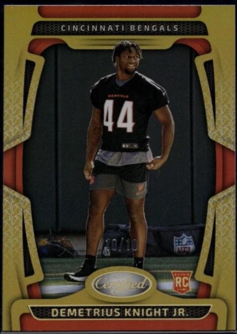 Demetrius Knight Jr. [Gold Mirror] #141