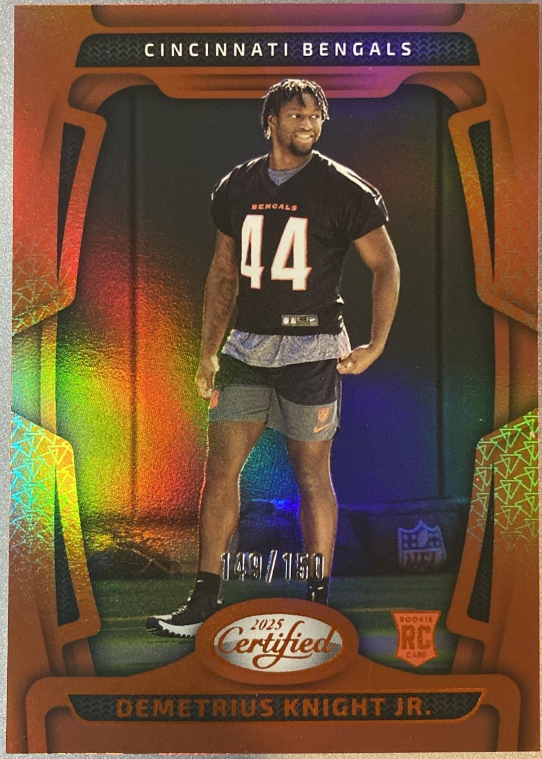 Demetrius Knight Jr. [Orange Mirror] #141