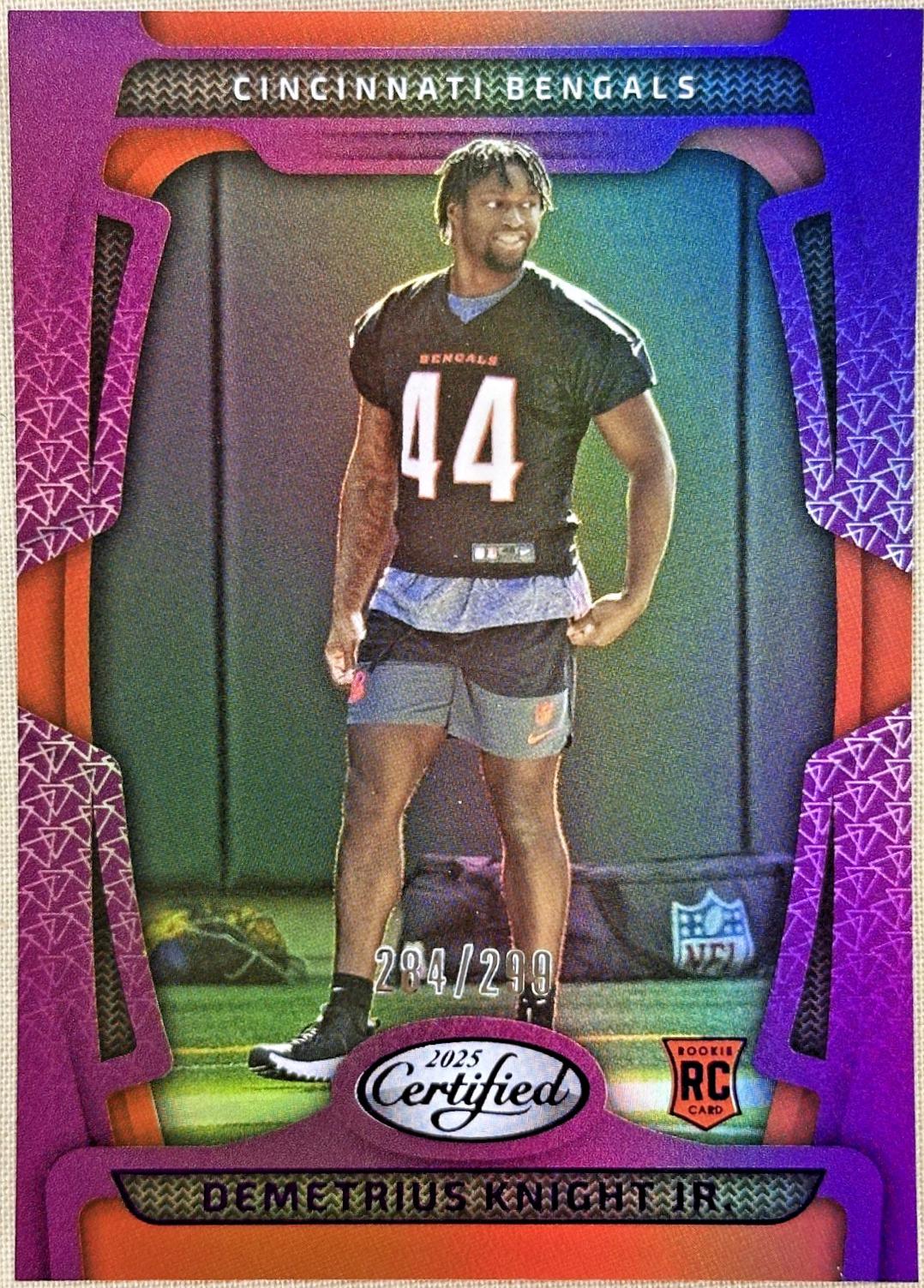 Demetrius Knight Jr. [Purple Mirror] #141