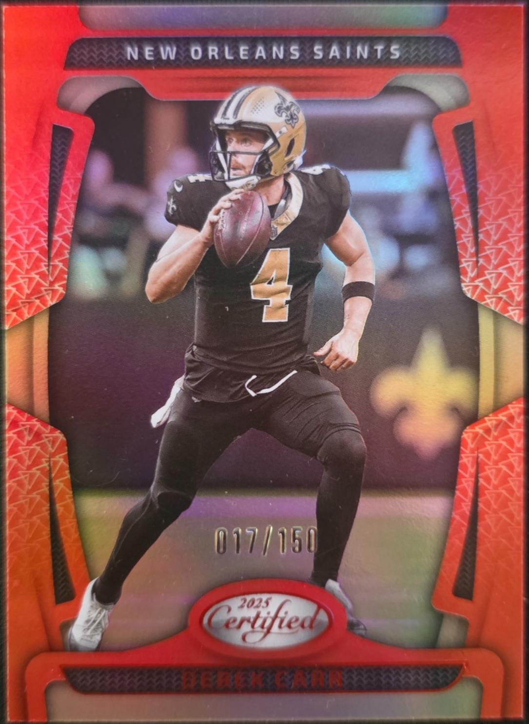 Derek Carr [Orange Mirror] #72