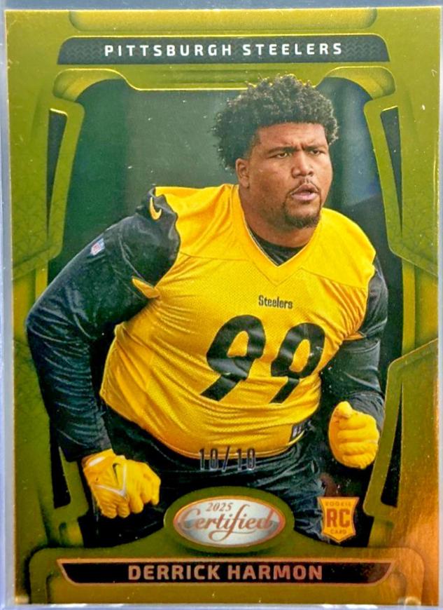 Derrick Harmon [Gold Mirror] #156