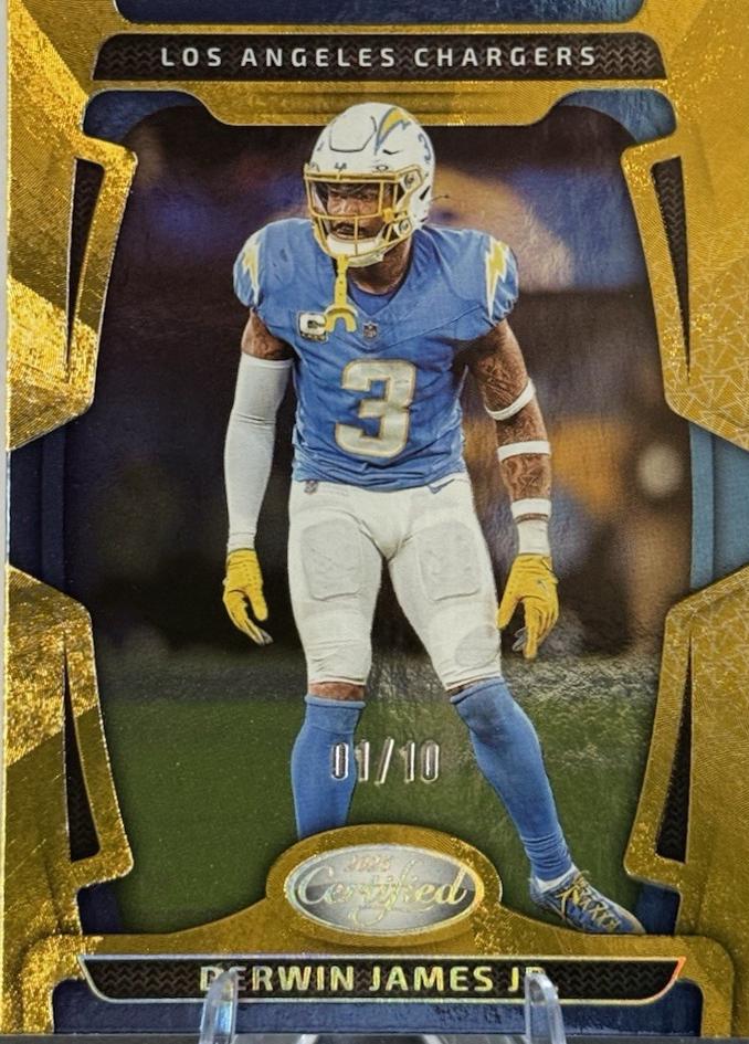 Derwin James Jr. [Gold Mirror] #57