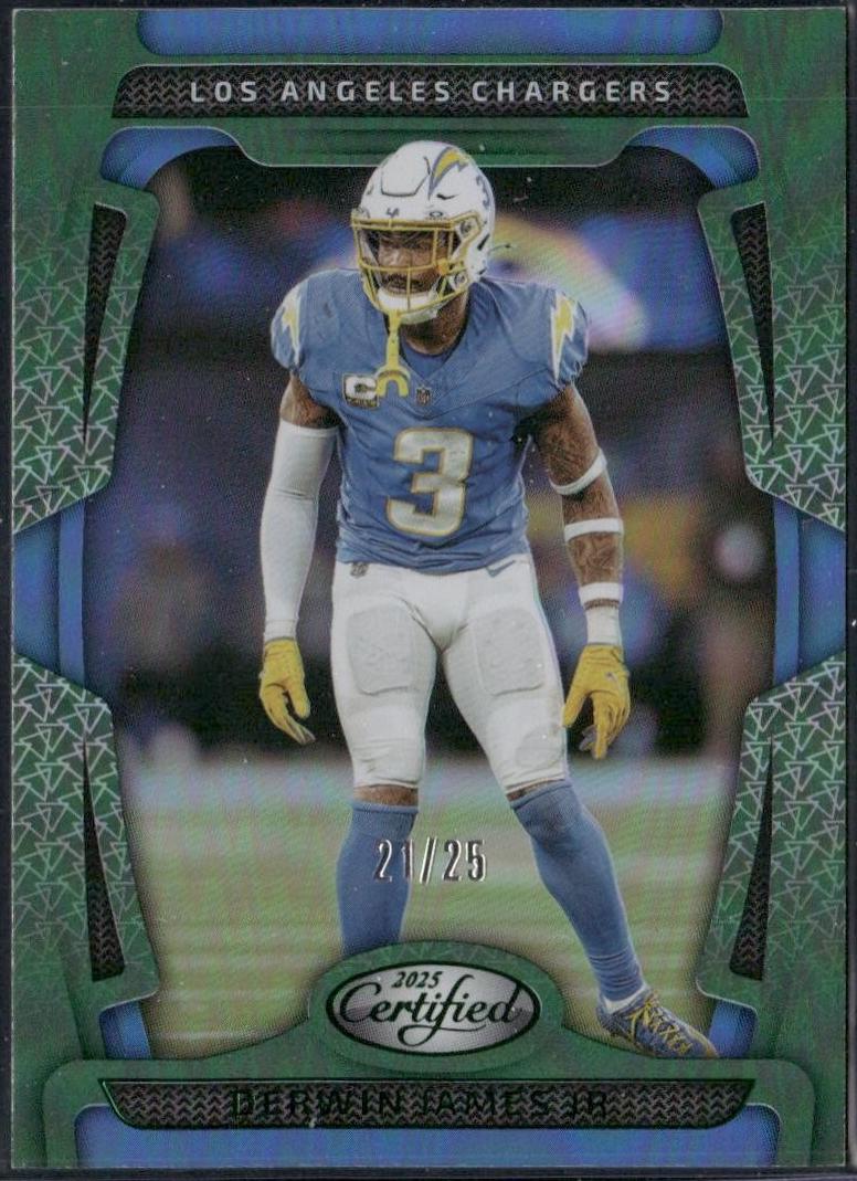 Derwin James Jr. [Green Mirror] #57