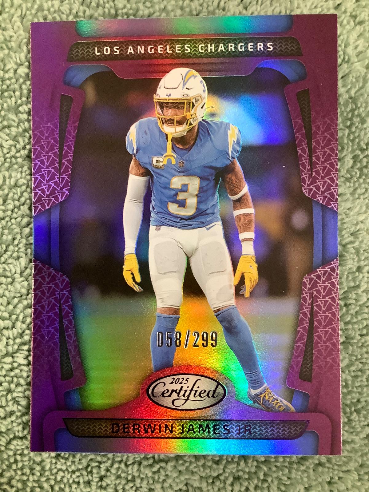 Derwin James Jr. [Purple Mirror] #57
