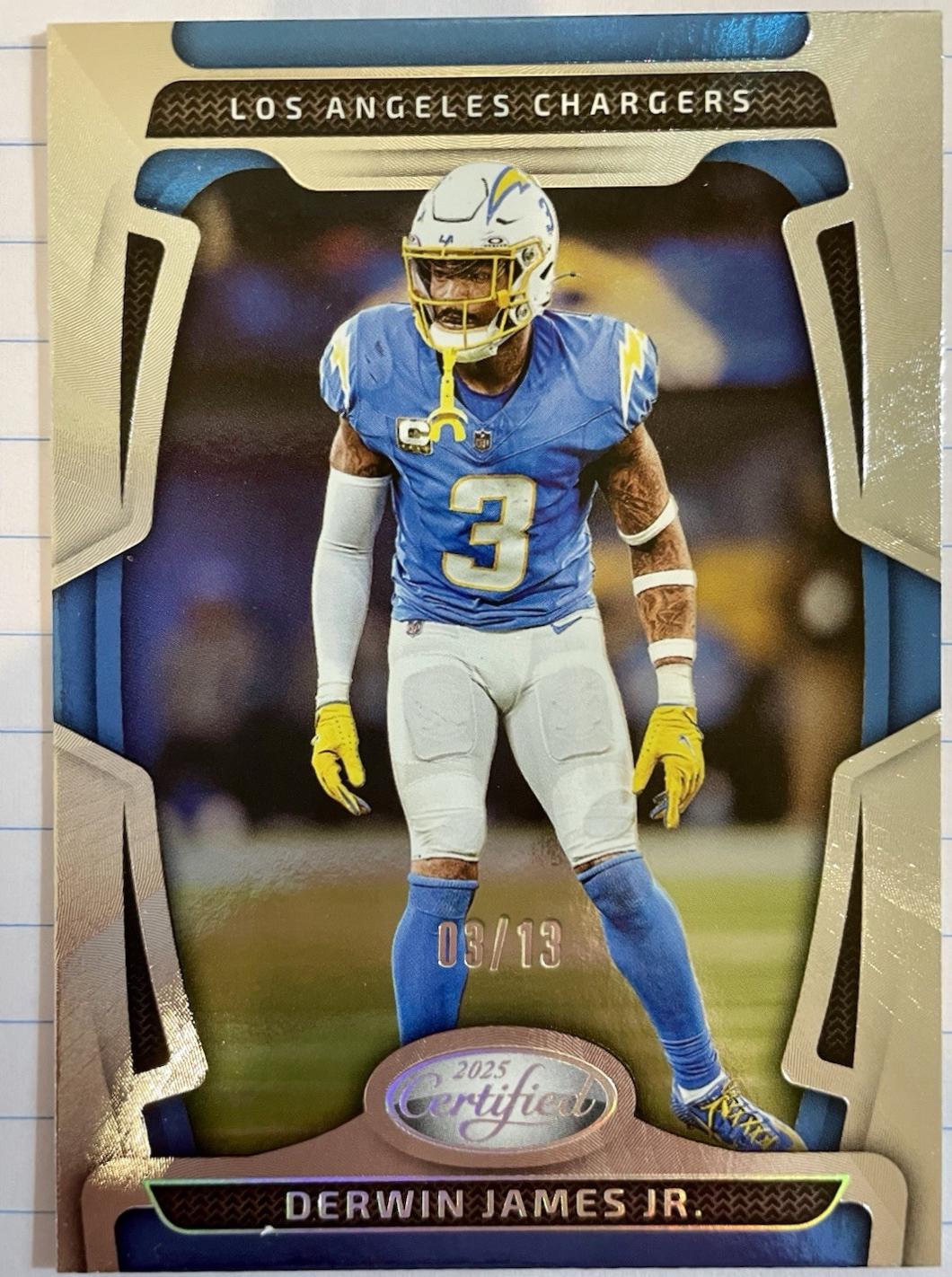 Derwin James Jr. [Silver Mirror] #57