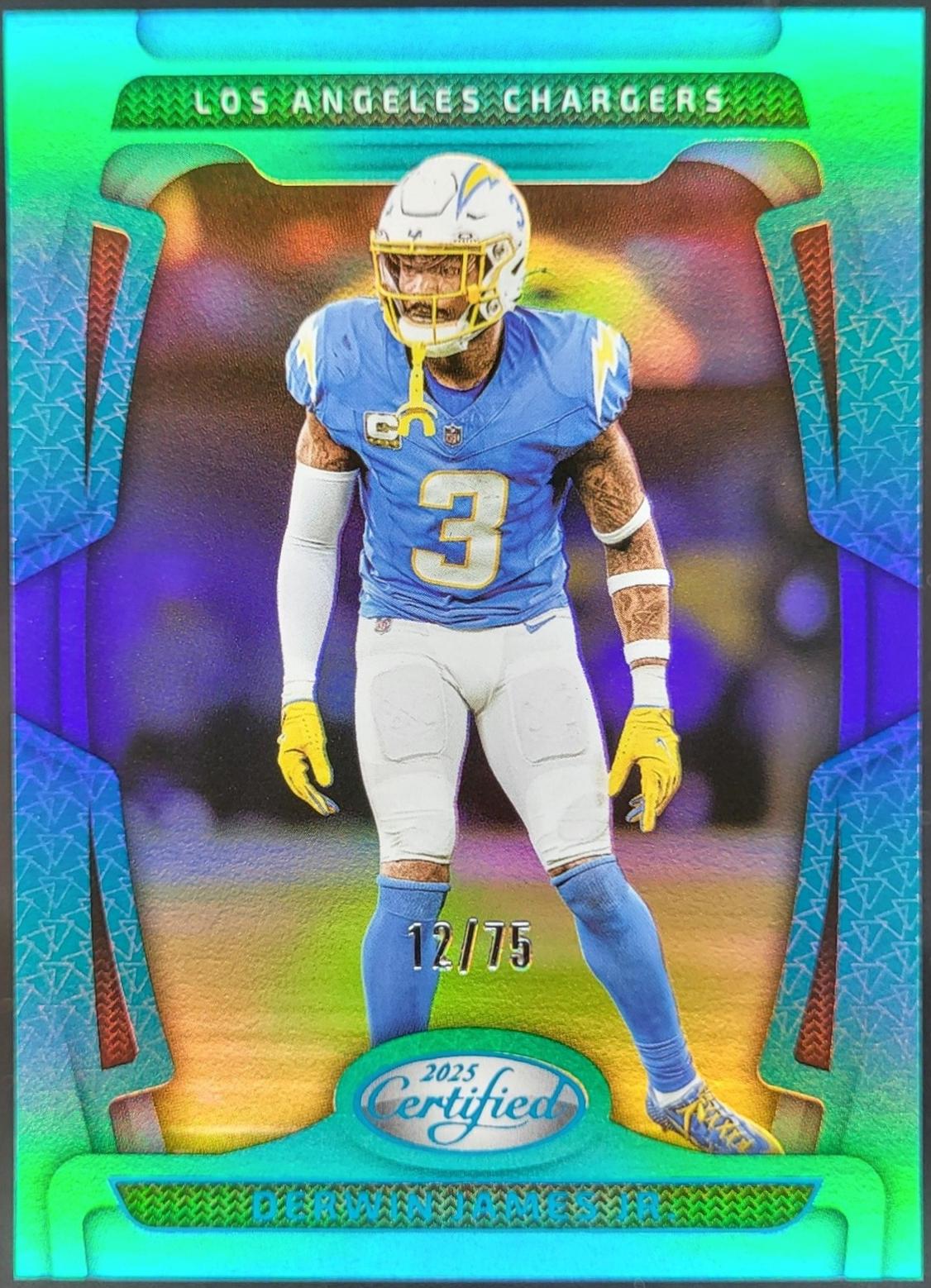 Derwin James Jr. [Teal Mirror] #57