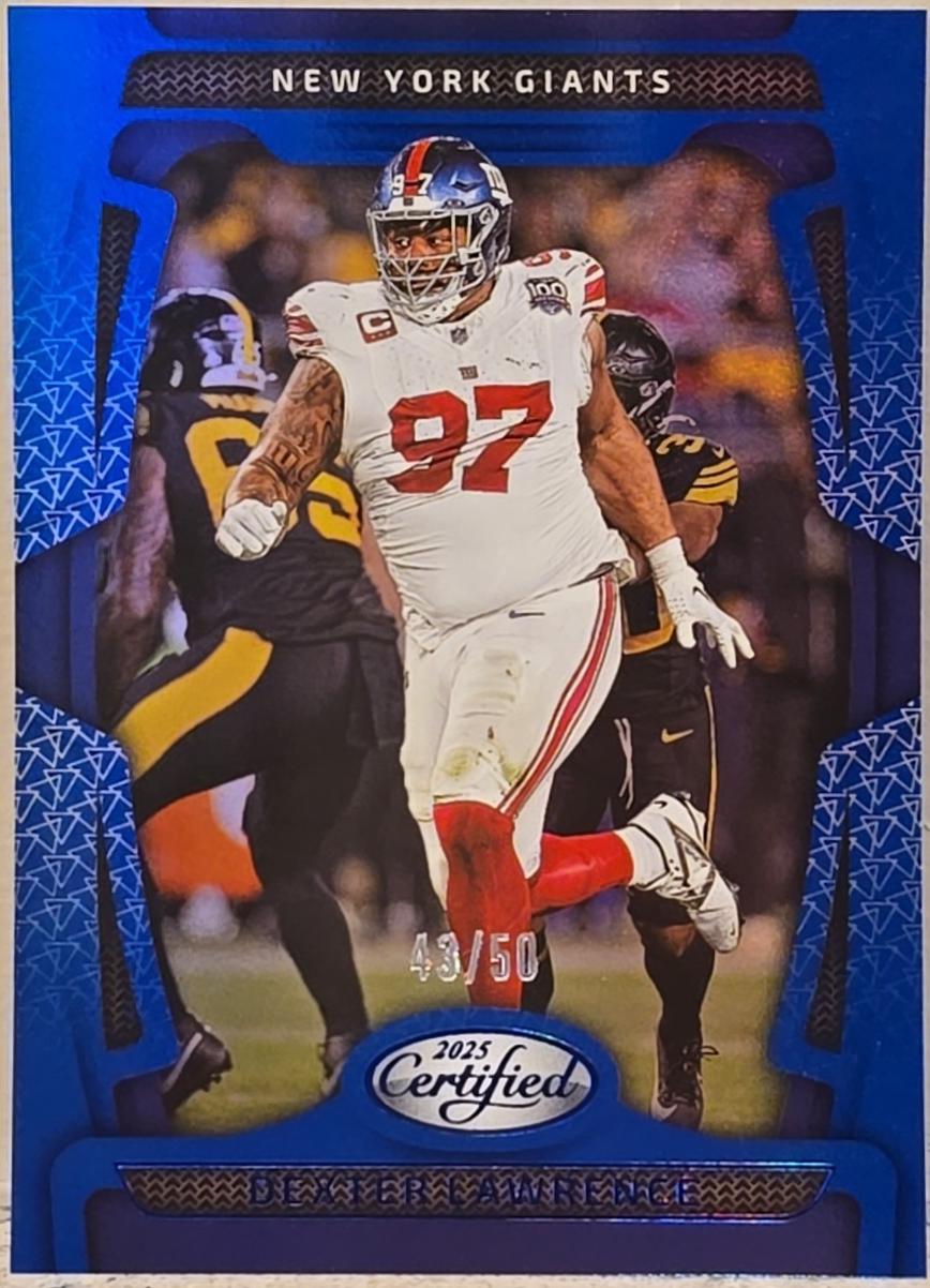 Dexter Lawrence [Blue Mirror] #75