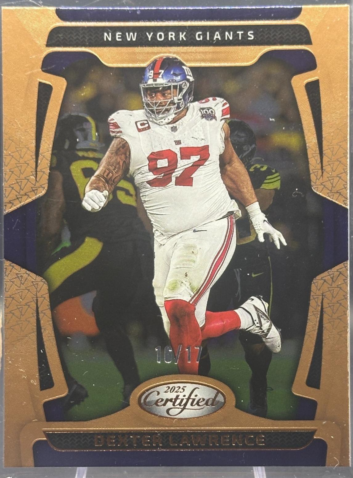 Dexter Lawrence [Bronze Mirror] #75