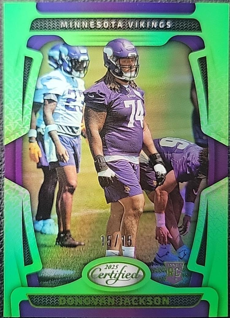 Donovan Jackson [Lime Green Mirror] #198