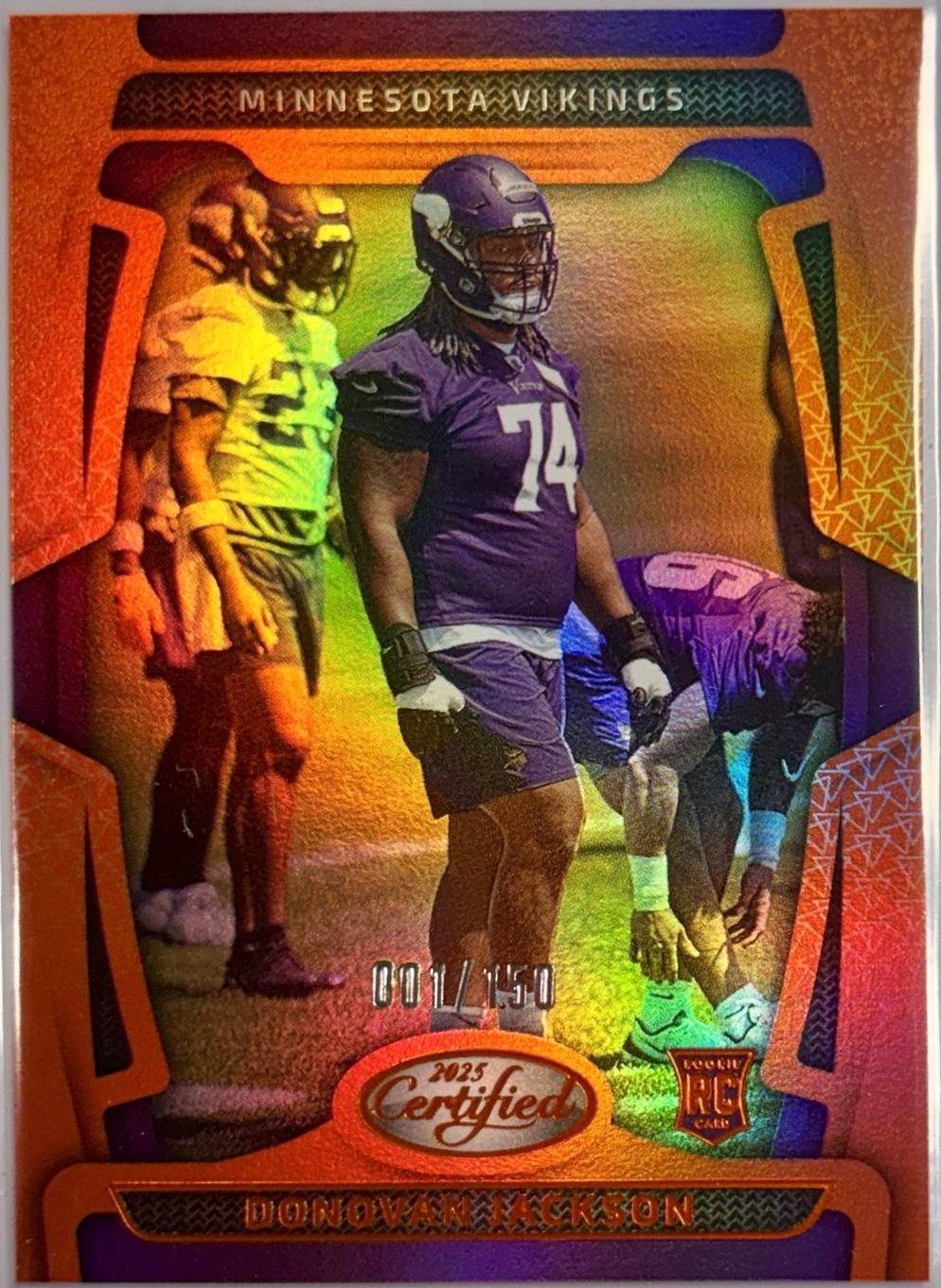 Donovan Jackson [Orange Mirror] #198