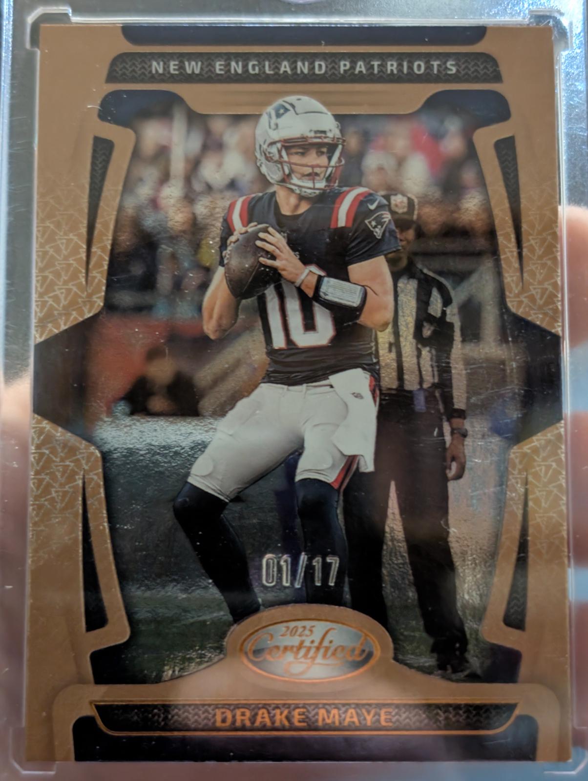 Drake Maye [Bronze Mirror] #67