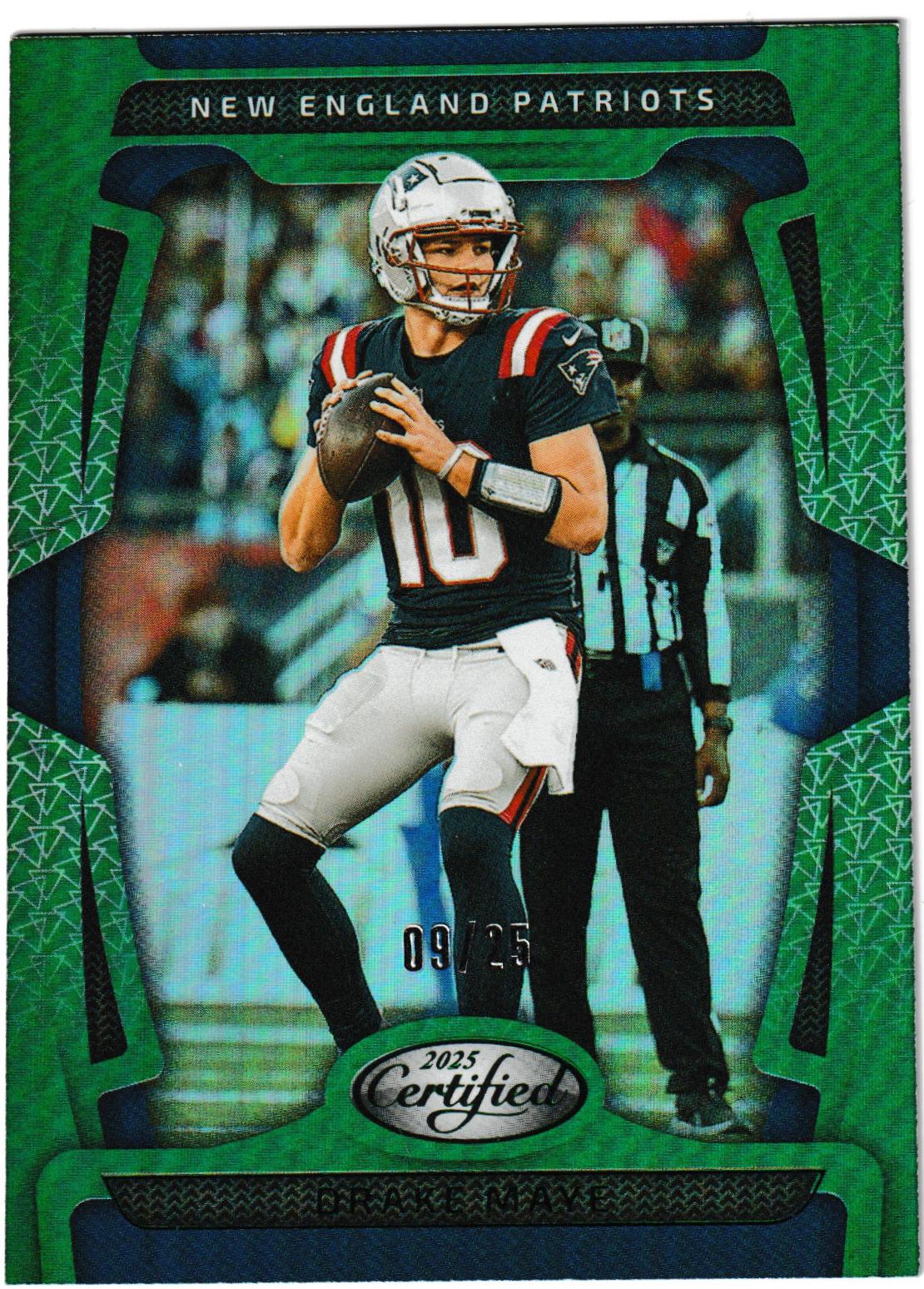 Drake Maye [Green Mirror] #67