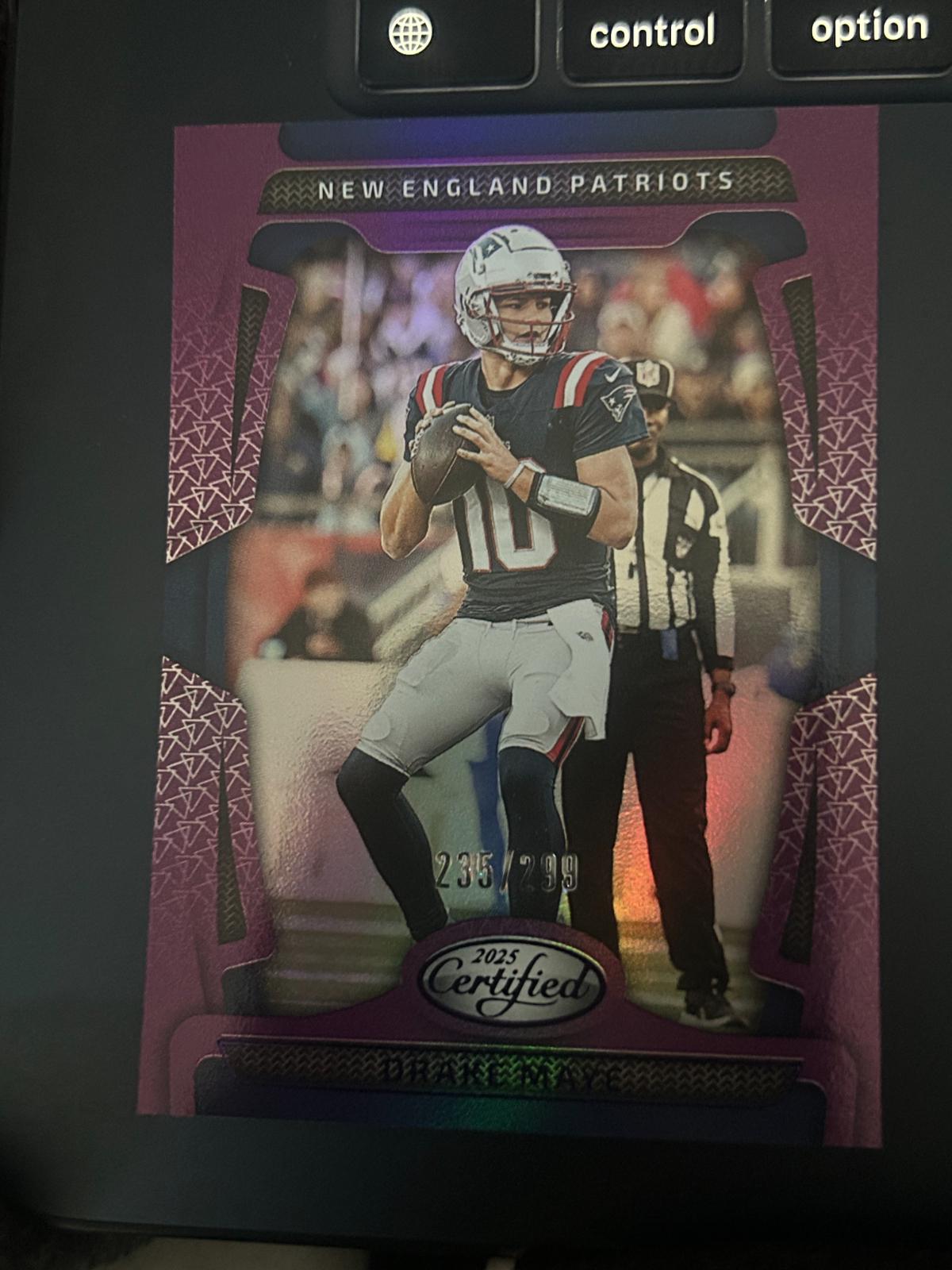 Drake Maye [Purple Mirror] #67