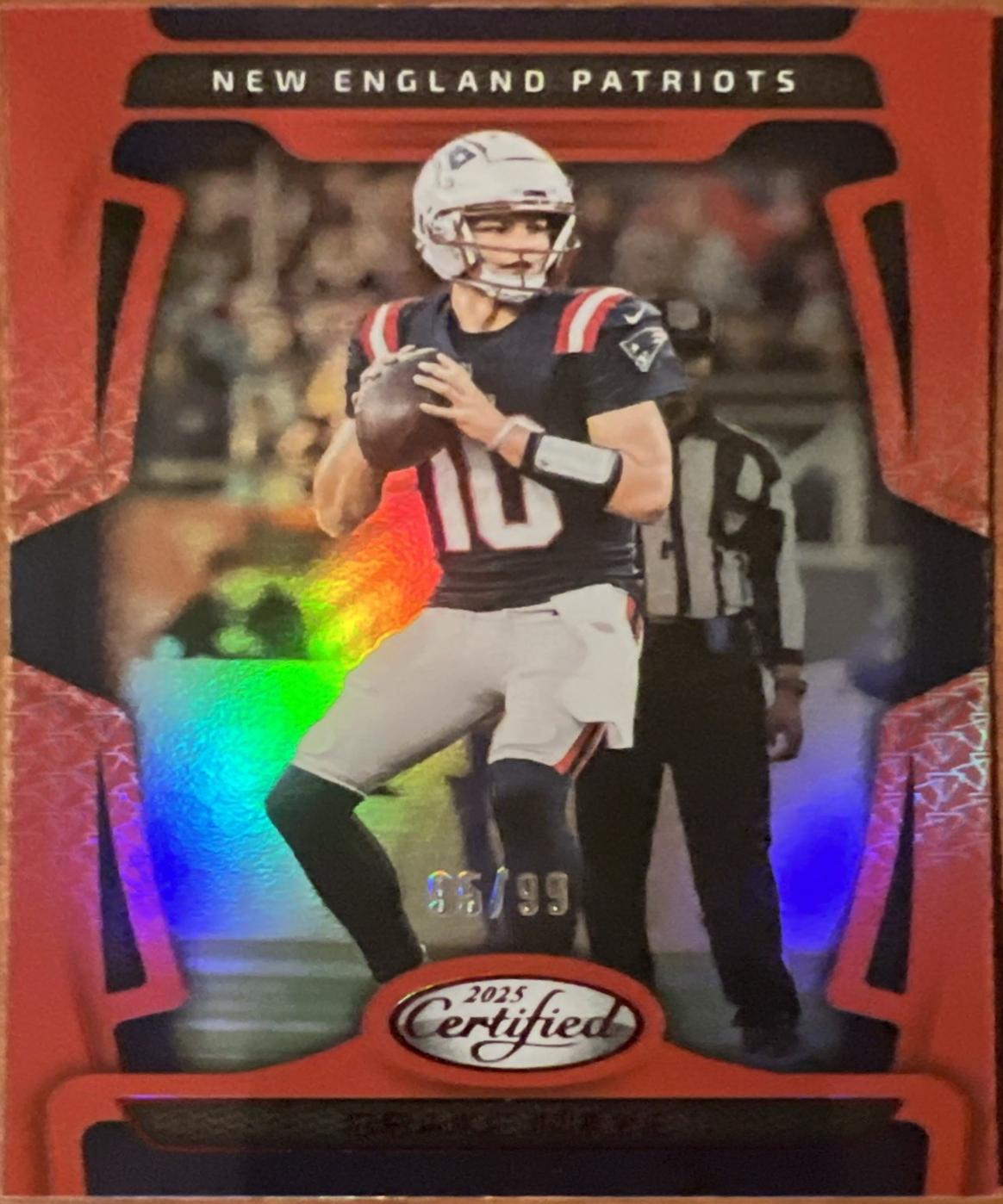 Drake Maye [Red Mirror] #67