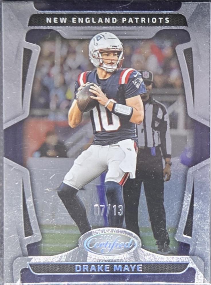 Drake Maye [Silver Mirror] #67