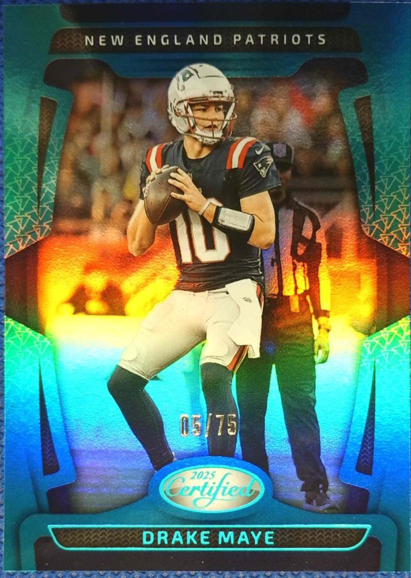 Drake Maye [Teal Mirror] #67