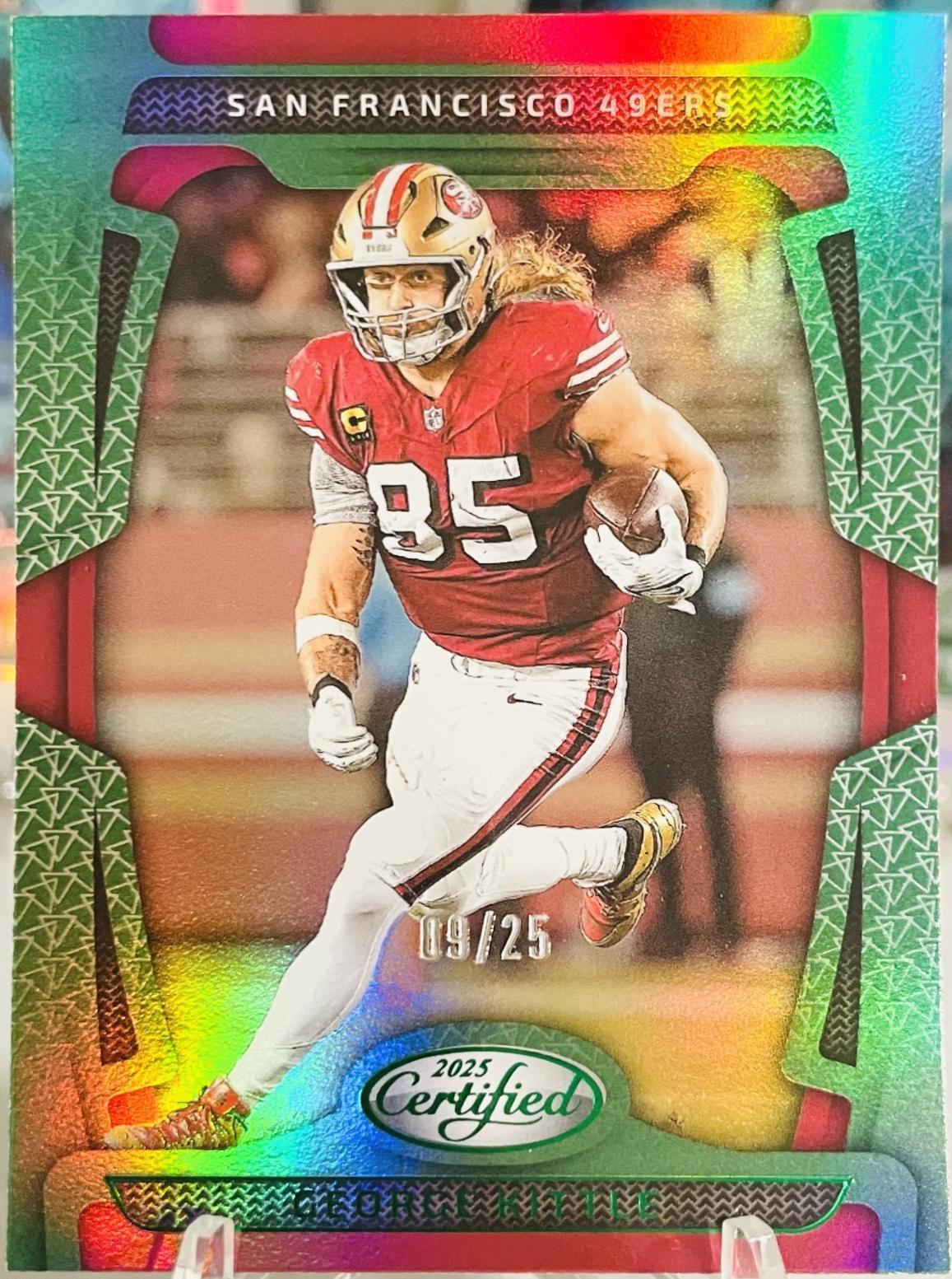 George Kittle [Green Mirror] #88