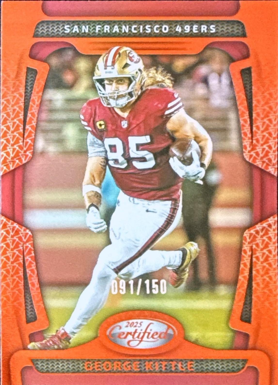 George Kittle [Orange Mirror] #88