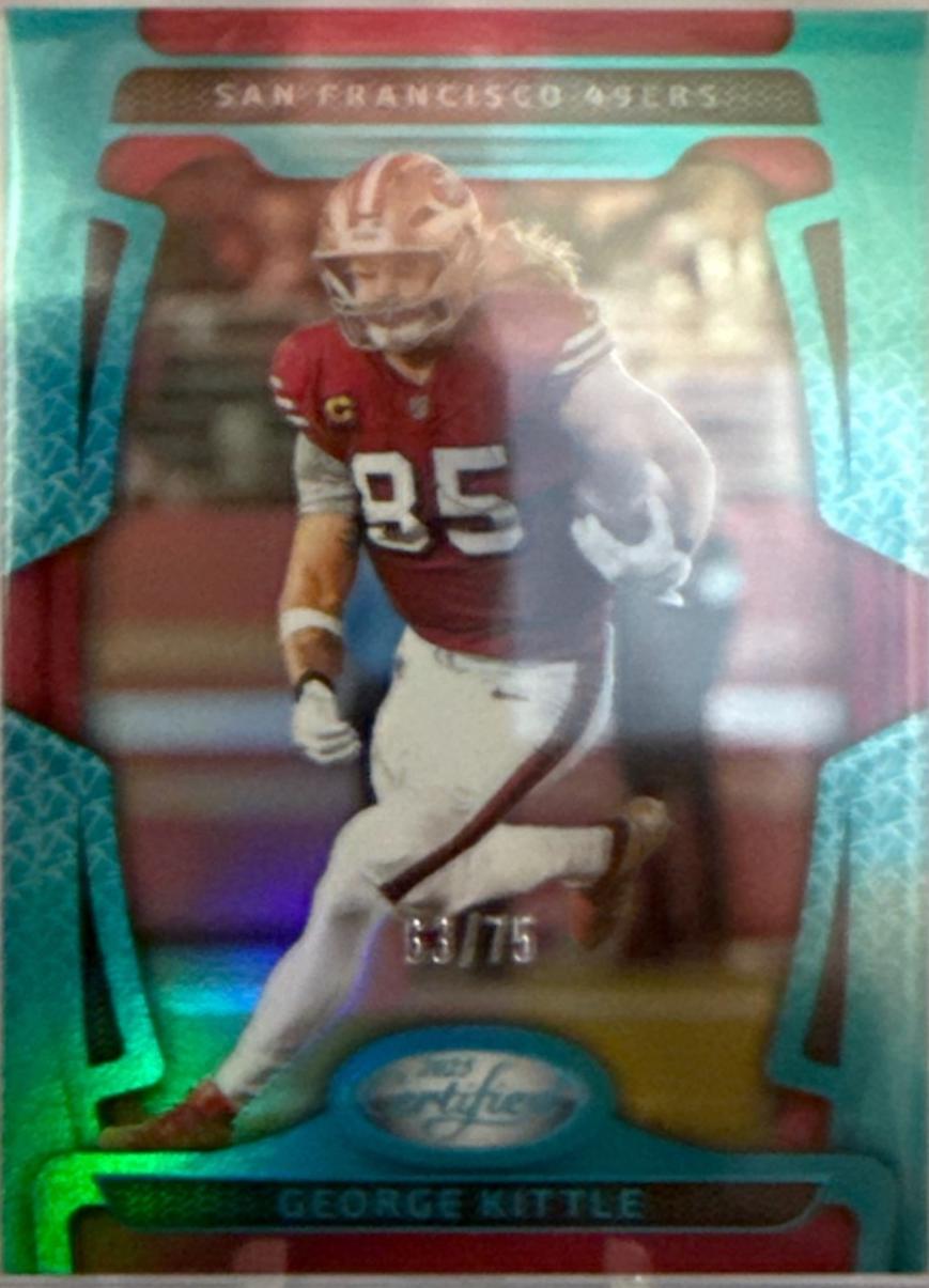 George Kittle [Teal Mirror] #88