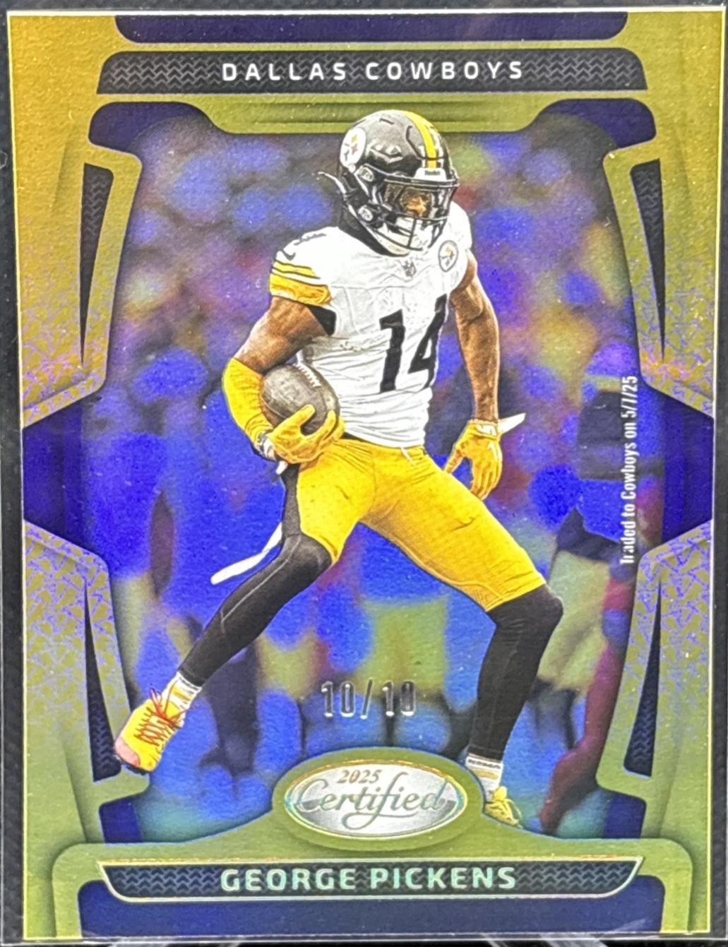 George Pickens [Gold Mirror] #84