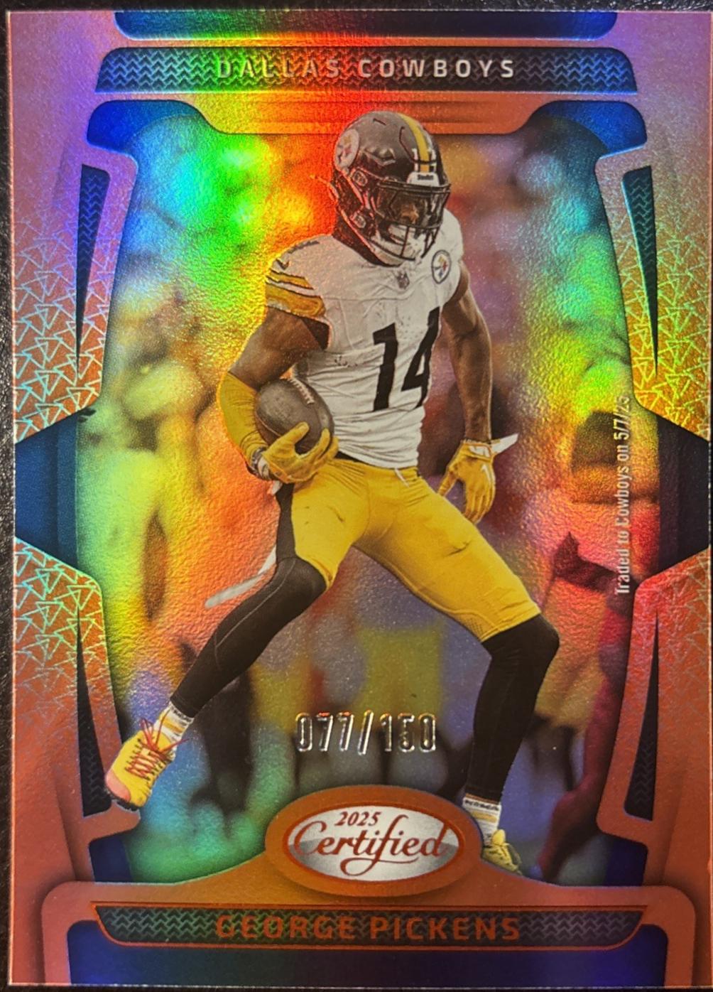 George Pickens [Orange Mirror] #84