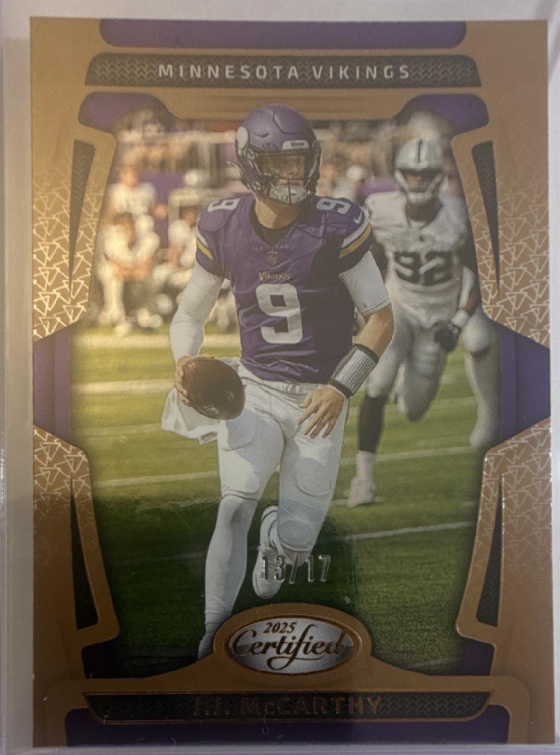 J.J. McCarthy [Bronze Mirror] #66