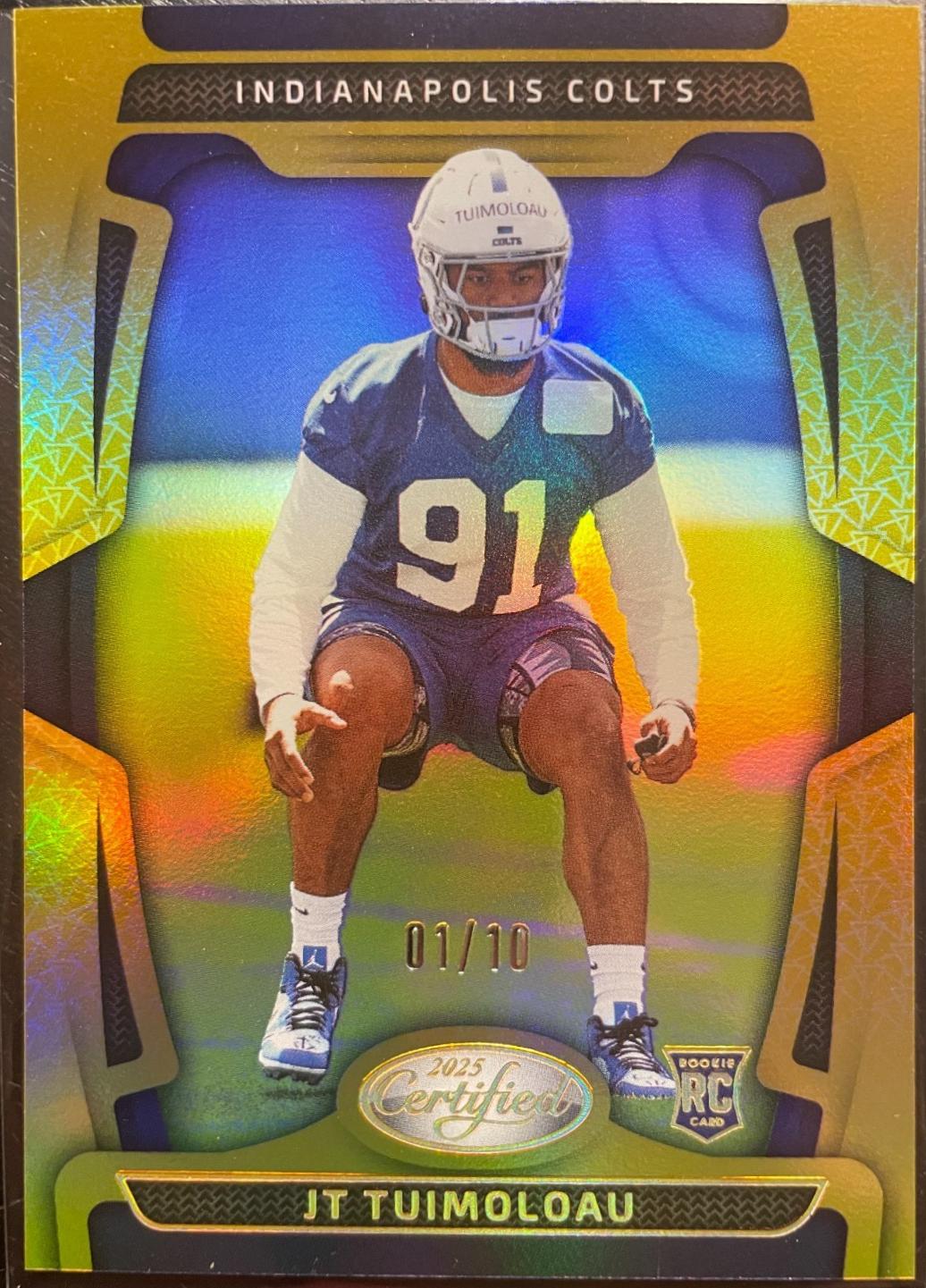 JT Tuimoloau [Gold Mirror] #194