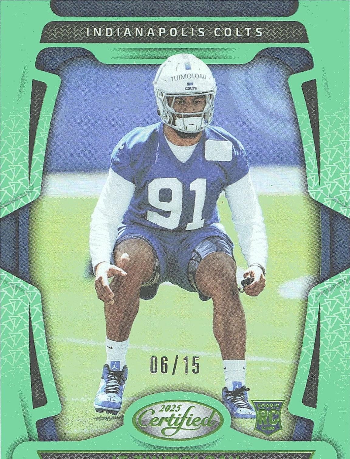 JT Tuimoloau [Lime Green Mirror] #194