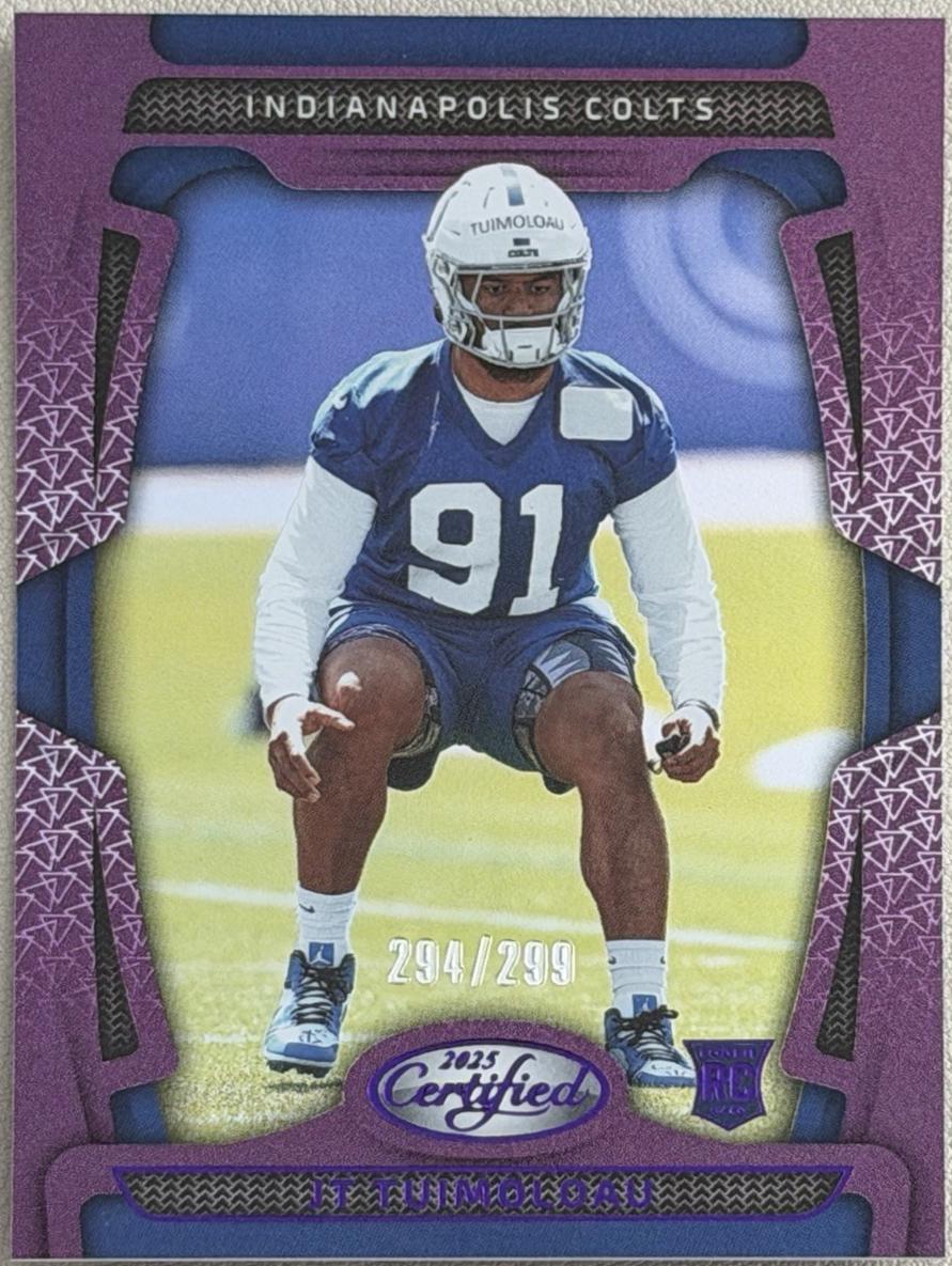 JT Tuimoloau [Purple Mirror] #194