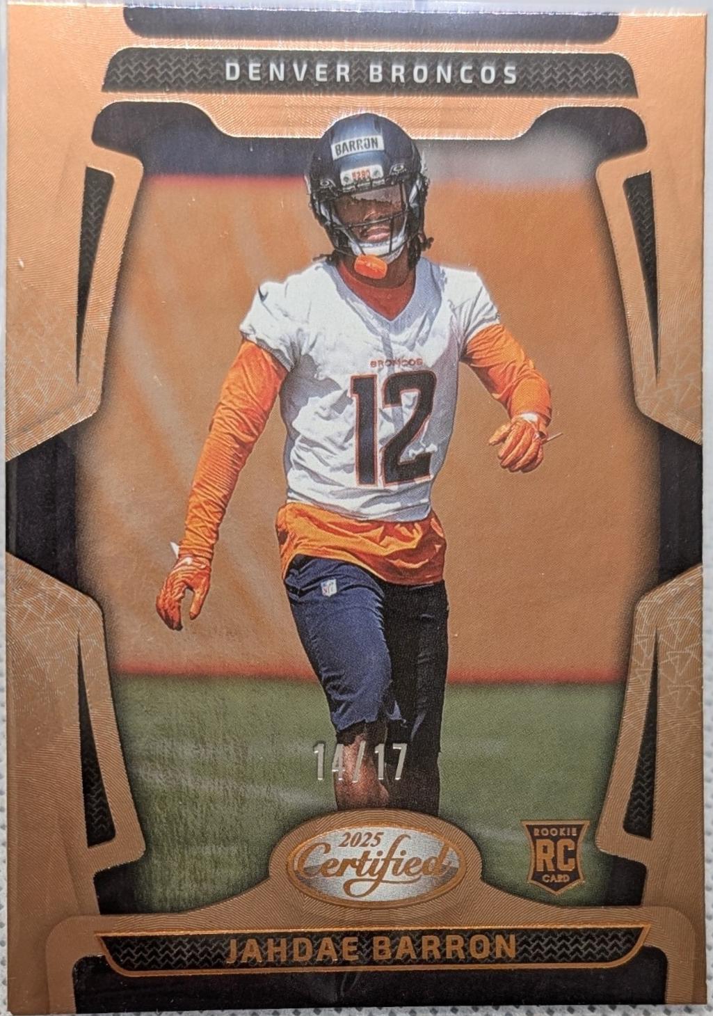Jahdae Barron [Bronze Mirror] #188