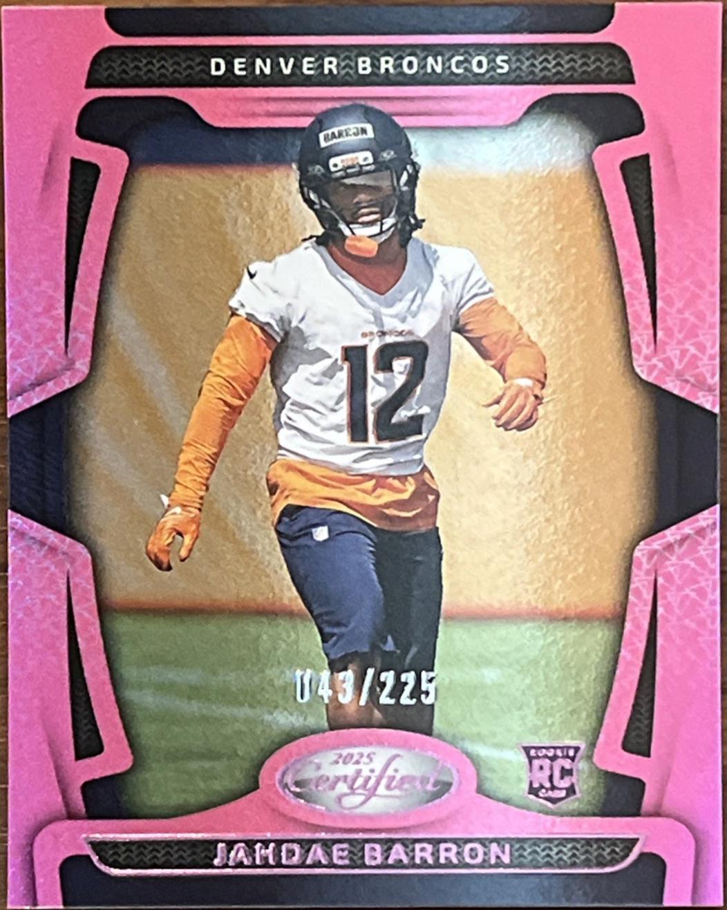 Jahdae Barron [Pink Mirror] #188