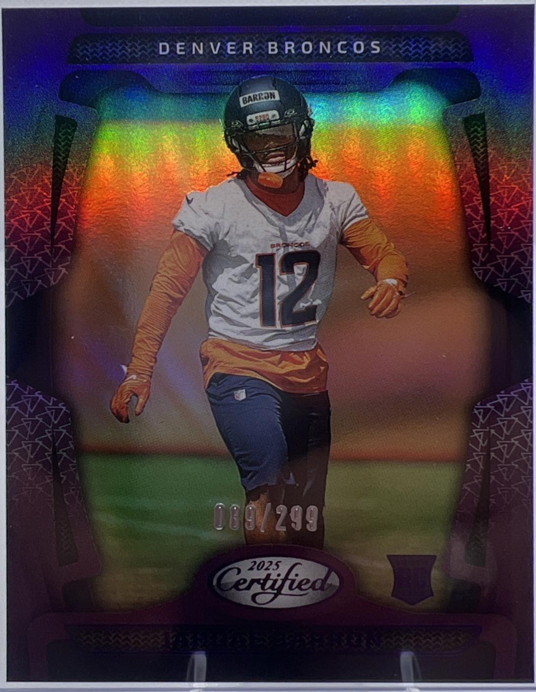 Jahdae Barron [Purple Mirror] #188