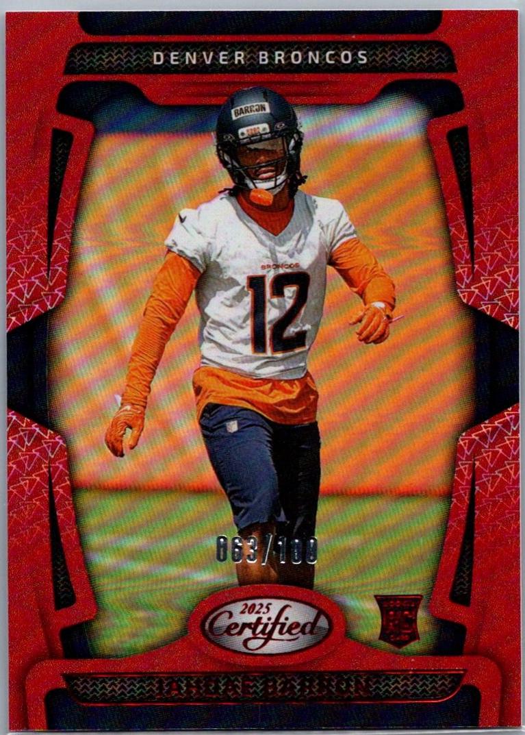 Jahdae Barron [Red Mirror] #188
