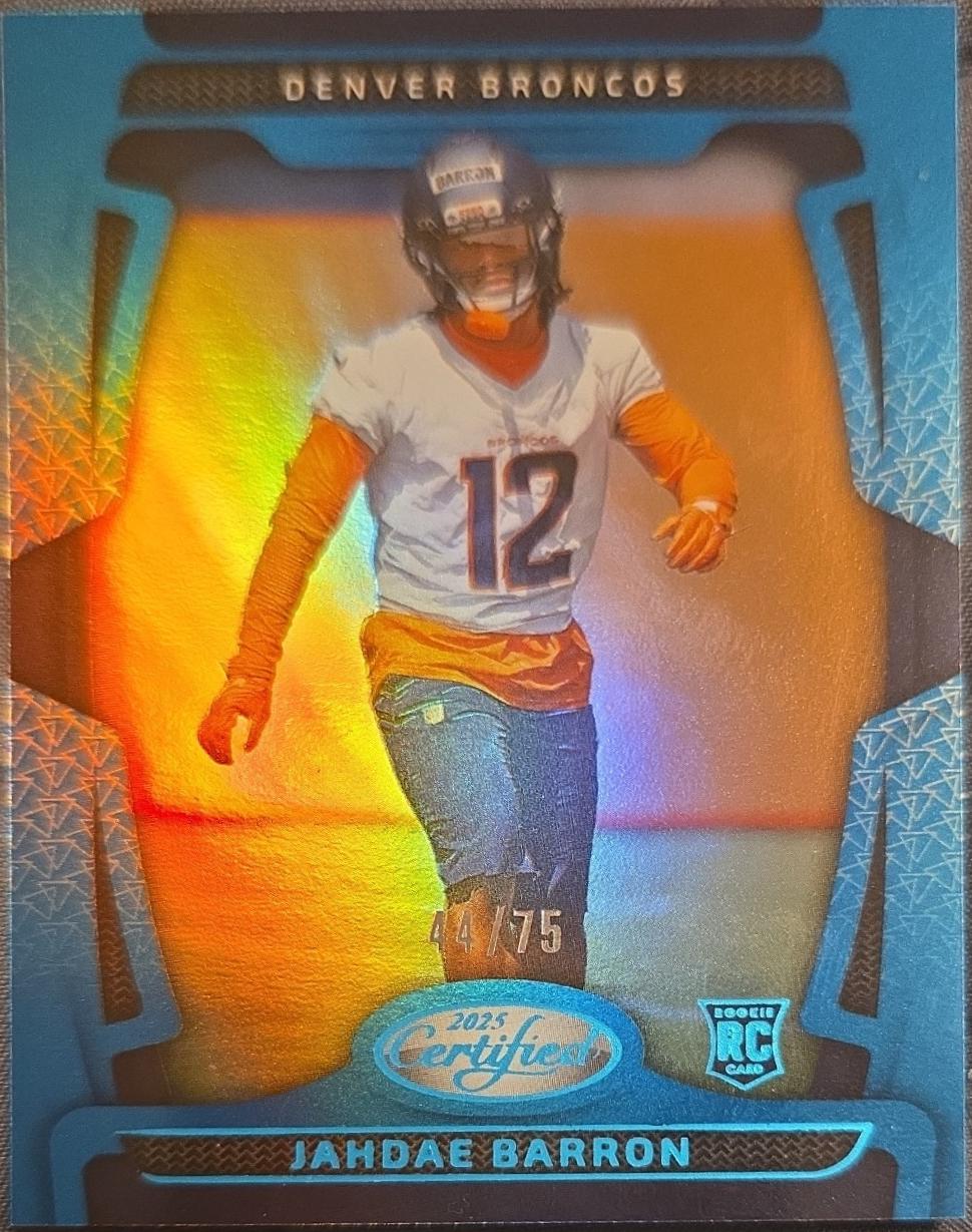 Jahdae Barron [Teal Mirror] #188