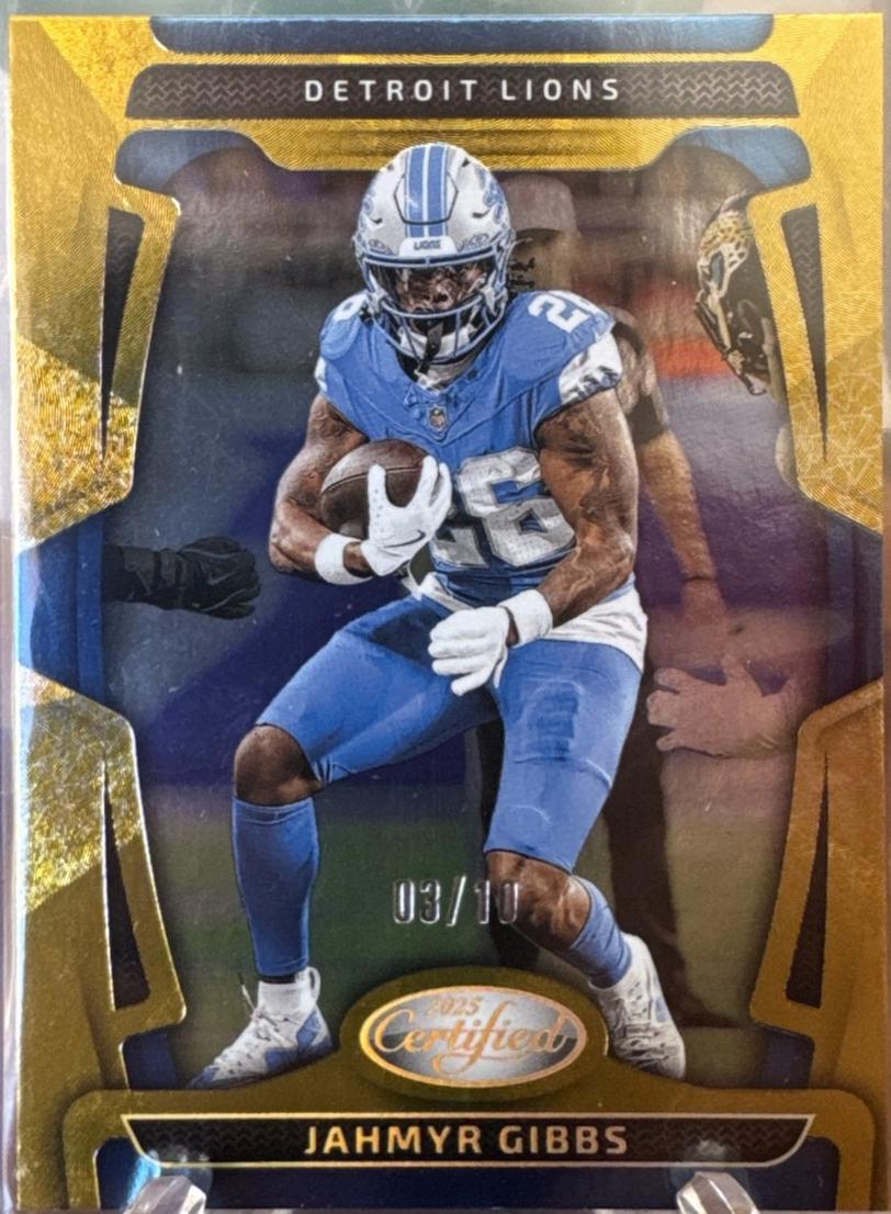 Jahmyr Gibbs [Gold Mirror] #34