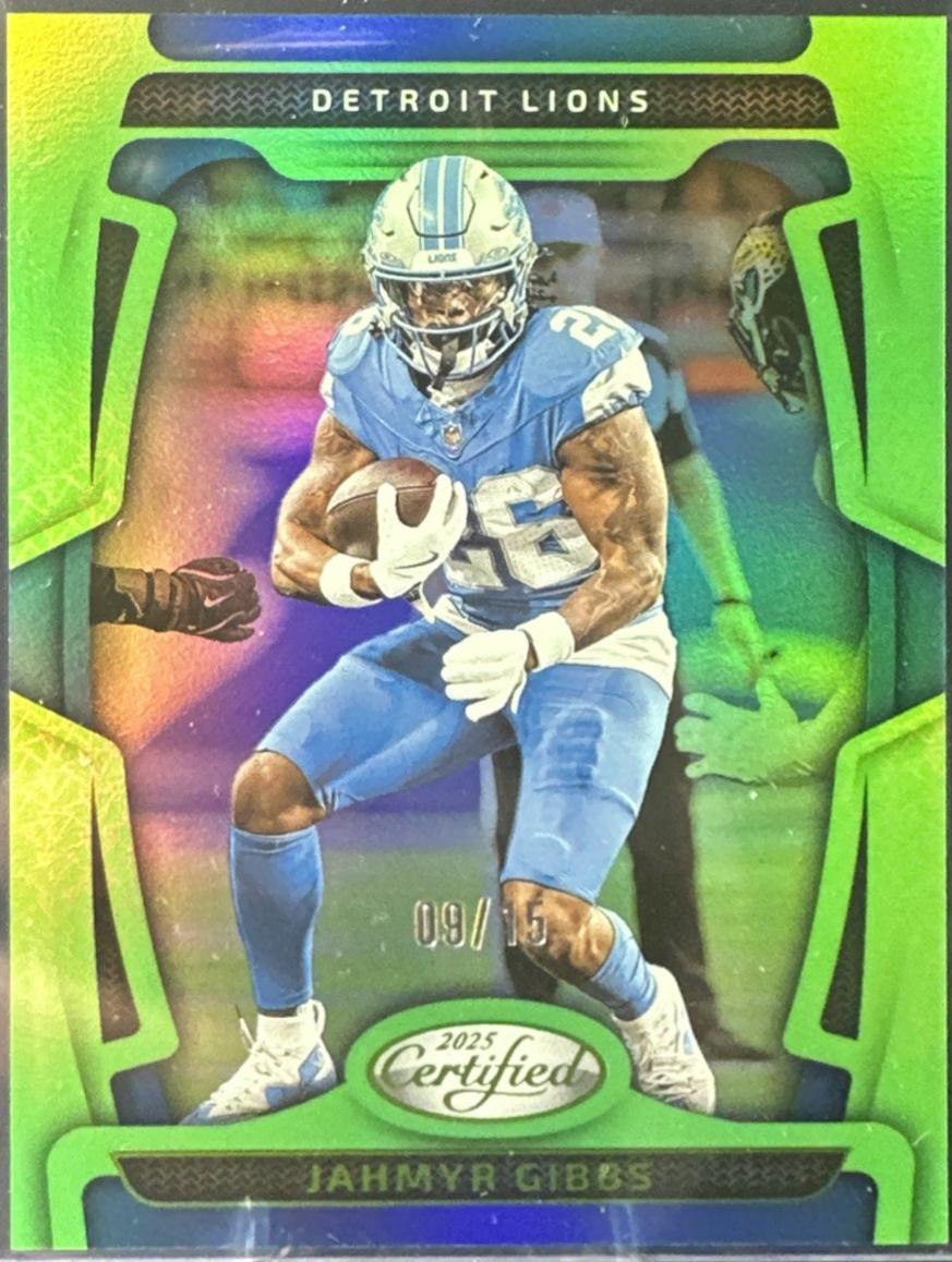 Jahmyr Gibbs [Lime Green Mirror] #34