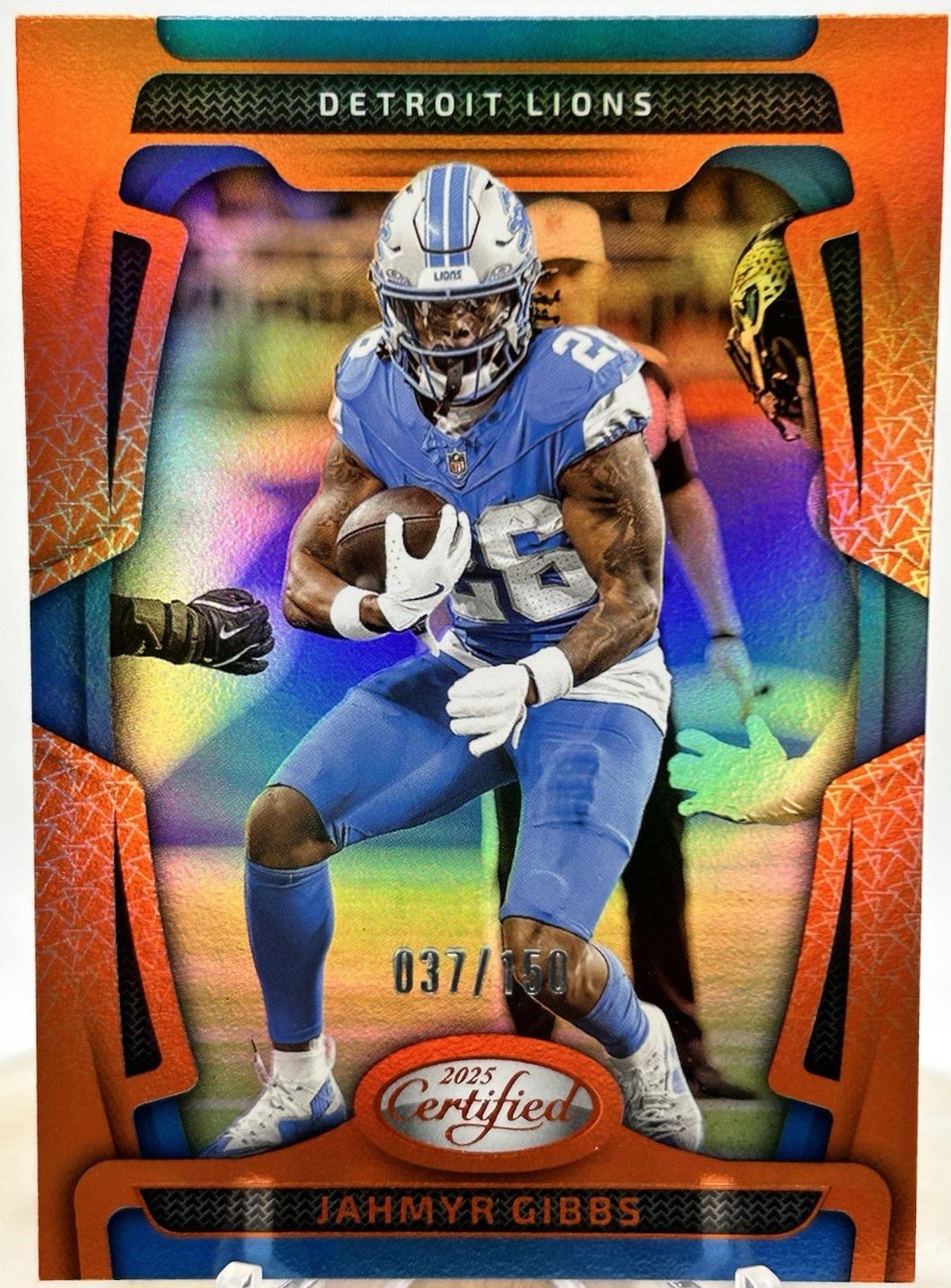 Jahmyr Gibbs [Orange Mirror] #34