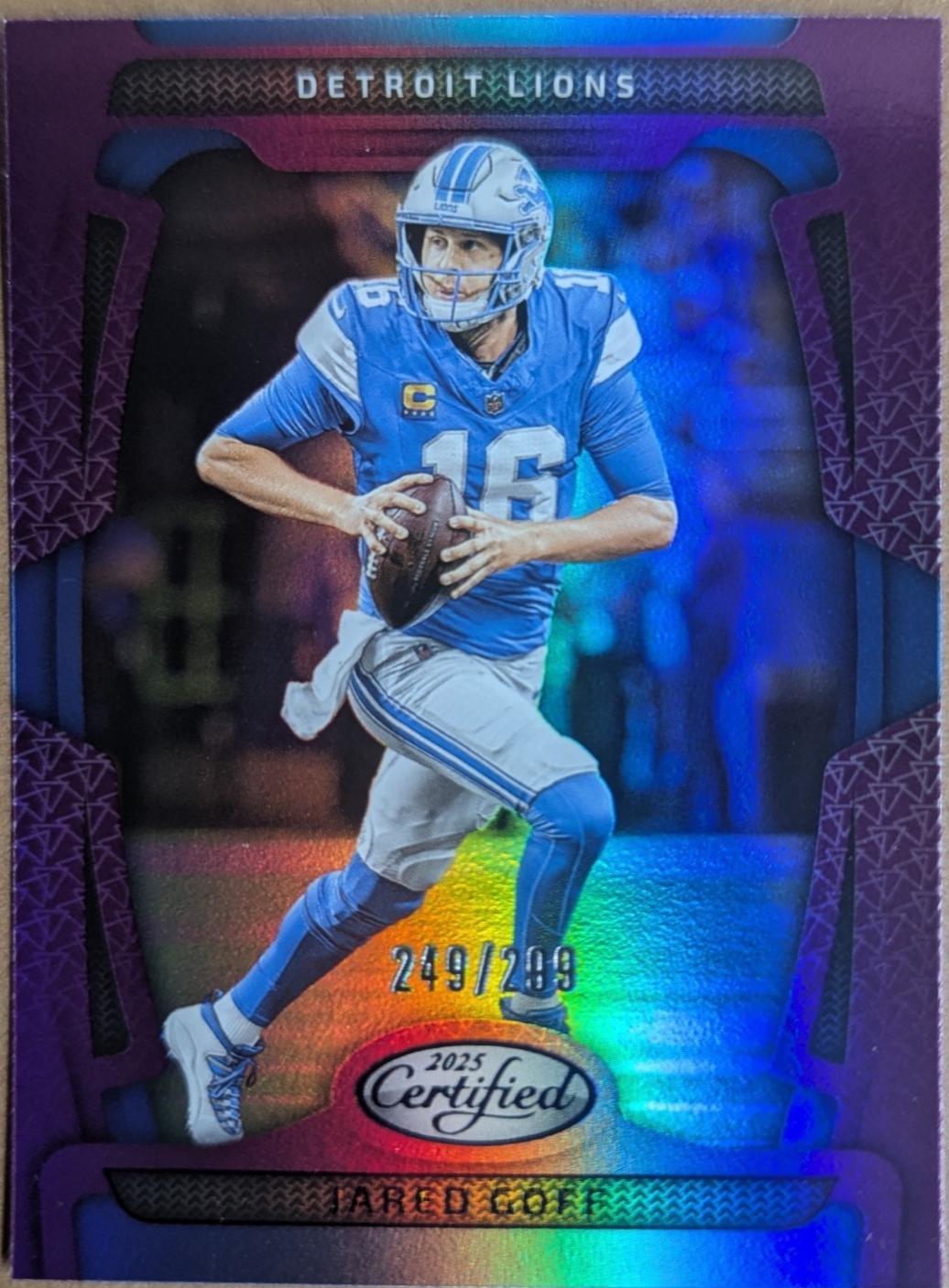 Jared Goff [Purple Mirror] #35