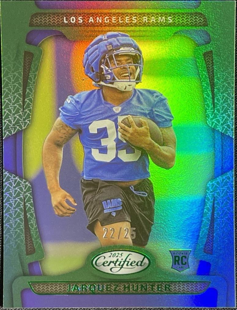 Jarquez Hunter [Green Mirror] #183