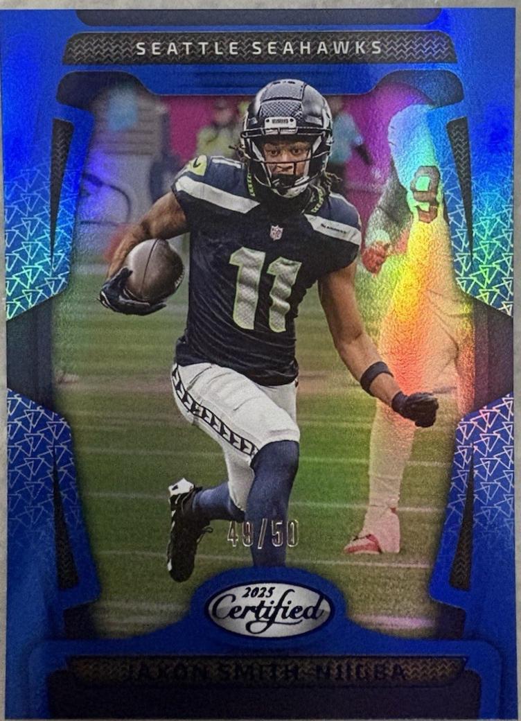 Jaxon Smith-Njigba [Blue Mirror] #91