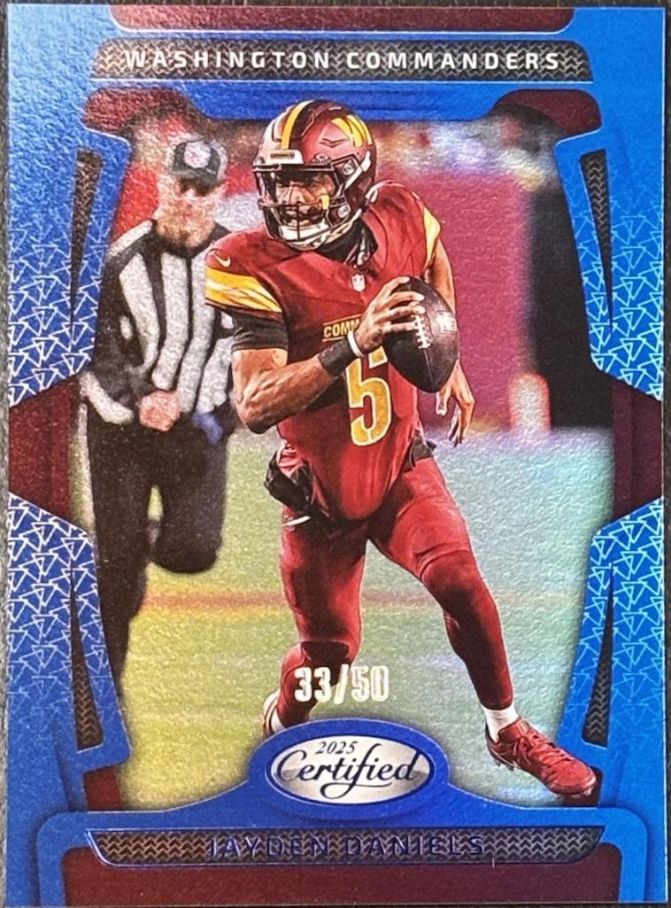 Jayden Daniels [Blue Mirror] #98