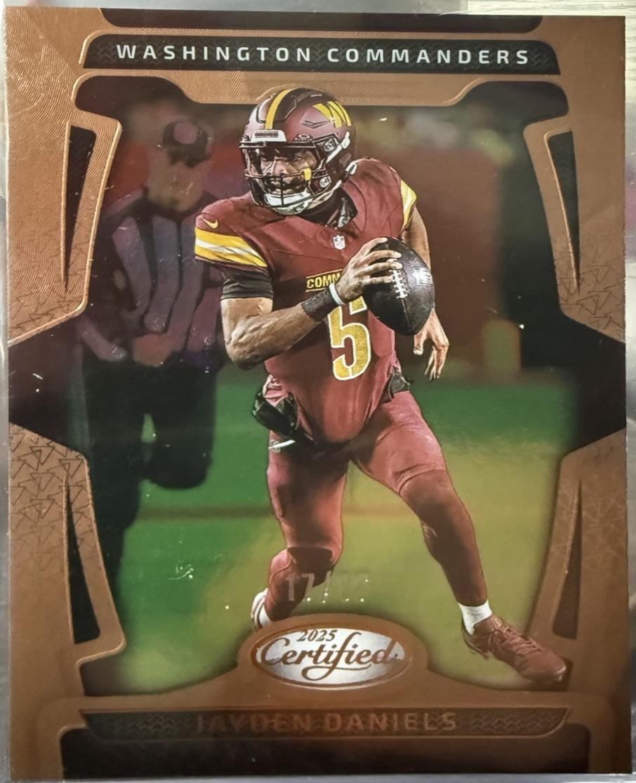 Jayden Daniels [Gold Mirror] #98