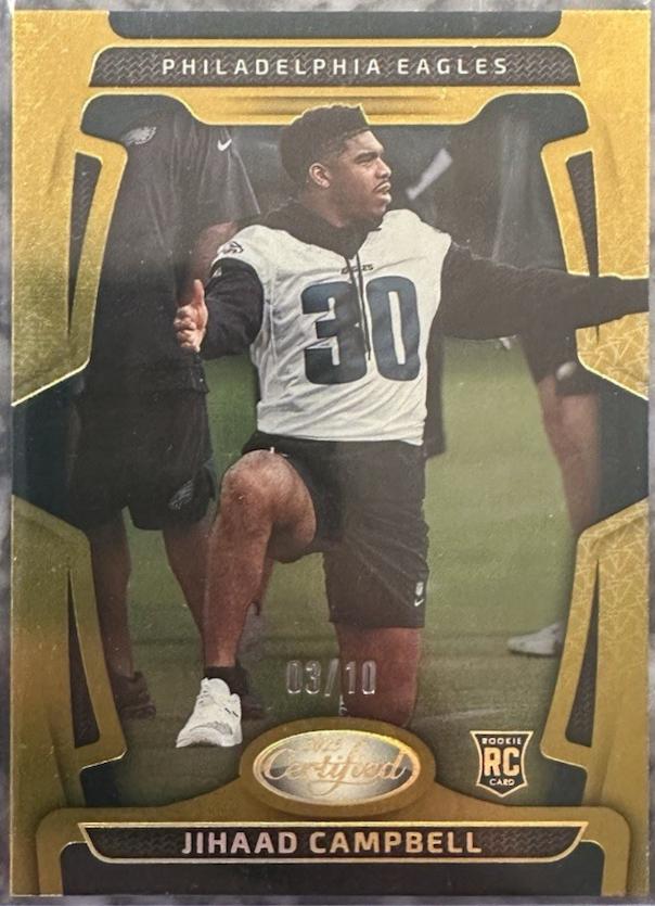 Jihaad Campbell [Gold Mirror] #148