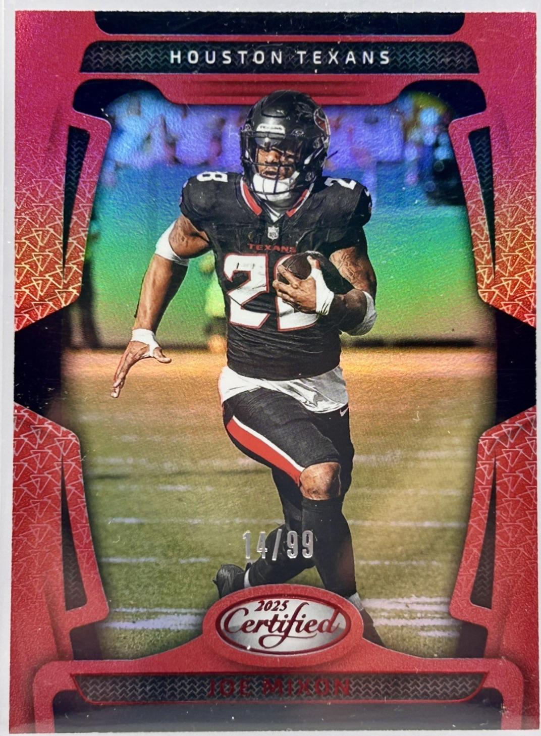 Joe Mixon [Red Mirror] #41