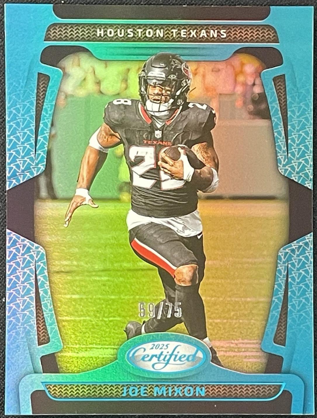 Joe Mixon [Teal Mirror] #41