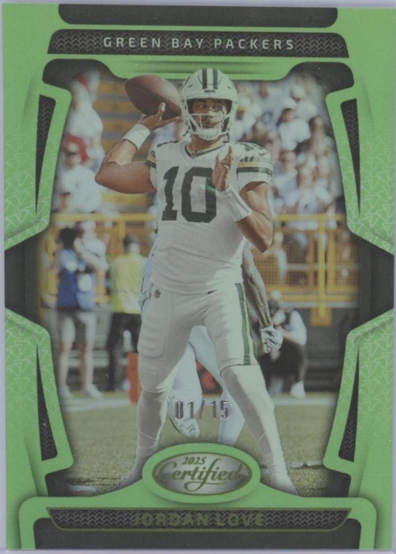Jordan Love [Lime Green Mirror] #37