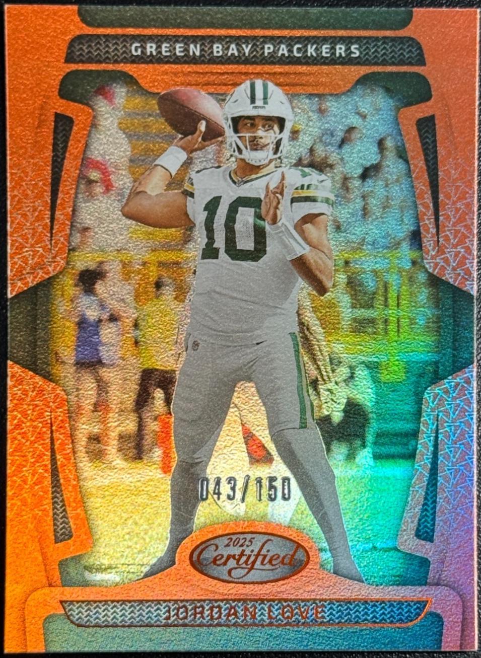 Jordan Love [Orange Mirror] #37